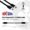 Club3D CAC-1164 Mini-DP-Cable 1.4 HBR3 32.4Gb/ CAC-1164