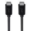 Belkin F2CU052BT1M-BLK USB 3.1 C-/USB-C-Kabel F2CU052BT1M-BLK