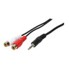 LogiLink CA1047 Audiokabel 1x 3.5mm - 2x CA1047