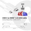 Club3D CAC-1514 Cable USB 3.1 Typ C > HDMI CAC-1514