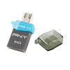 PNY FDI64GOTGOU3G-EF DUO-LINK OTG OU3 64GB USB3.0 FDI64GOTGOU3G-EF