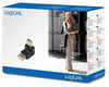 LogiLink AU0025 USB Adapter USB 2.0 Angle AU0025