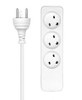 ProXtend KIT3-KIT01W Danish IT Power Strip 3-way KIT3-KIT01W