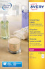 Avery Laser Label 63.5X38.1Mm 21 Per A4 Sheet Crystal Clear Pack 525 Labels L778 L7782-25