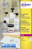 Avery Laser Label 63.5X38.1Mm 21 Per A4 Sheet Crystal Clear Pack 525 Labels L778 L7782-25