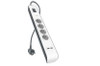 Belkin BSV401CA2M Surge Protector Black. White BSV401CA2M