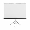Bi-Office Portable Tripod Projection Screen 1250X1250mm Black Border Black Housi 9D006028
