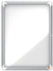 Nobo Premium Plus Outdoor Lockable Magnetic Whiteboard Display Case Aluminium Fr 1902577