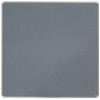 Nobo Premium Plus Grey Felt Noticeboard Aluminium Frame 1200X1200mm 1915197 1915197
