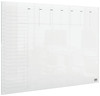 Nobo Transparent Acrylic Mini Whiteboard Weekly Planner Desktop Or Wall Mounted 1915615