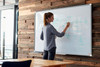 Nobo Premium Plus Non Magnetic Melamine Whiteboard Aluminium Frame 900X600mm 191 1915167