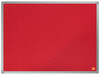 Nobo Essence Red Felt Noticeboard Aluminium Frame 600X450mm 1915202 1915202