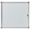 Nobo Extra Flat Magnetic Whiteboard Display Case Lockable 6 X A4 680X730mm 19008 1900847