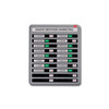 Nobo In/Out Board 10 Names Grey 358X256mm 35538092 35538092