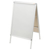 Nobo A Board Snap Frame Poster Display 700X1000mm Aluminium Frame Plastic Front 1902205