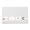 Nobo Impression Pro Magnetic Glass Whiteboard With Concealed Pen Tray 1000X560mm 1905191