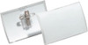 Durable Name Badge With Combi-Clip 40X75mm Pack 25 821119 821119