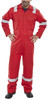 Beeswift Nordic Design Fire Retardant Boilersuit Red Size 48 CFRBSNDRE48