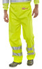 Beeswift Fire Retardant Hi-Vis Anti-Static Overtrousers Saturn Yellow Size 4XL CFRLR52SYXXXXL