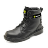Beeswift Smooth Leather 6 " Boot Black Size 9 CF2BL09