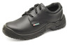 Beeswift Smooth Leather Tie Shoe Black Size 11 CDDSTS11