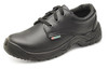 Beeswift Smooth Leather Tie Shoe Black Size 12 CDDSTS12