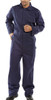 Beeswift Cotton Drill Boilersuit Navy Blue Size 54 CDBSN54