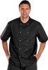 Beeswift Chefs Jacket Short Sleeve Black Size M CCCJSSBLM