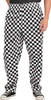 Beeswift Chefs Trousers Black/White Size XXL CCCTBLWXXL