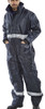 Beeswift Coldstar Freezer Coverall Navy Blue Size M CCFCNM