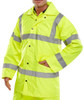 Beeswift Hi-Vis Lightweight Jacket Saturn Yellow Size XXXXXXL TJ8SY6XL