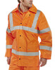Beeswift Hi-Vis Lightweight Jacket Orange Size XXXXXXL TJ8OR6XL
