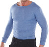 Beeswift Thermal Vest Long Sleeve Blue Size L THVLSL