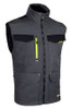 Beeswift Flex Workwear Gilet Two-Tone Grey / Black Size 4XL SFBWGYBL4XL