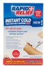 Rapid Relief Instant Cold Pack With Self Adhering Wrap 5"X9" White Size 9" RA11357