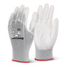 Beeswift Pu Coated Gloves White Size M PUGWM