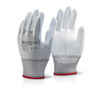 Beeswift Pu Coated Gloves White Size M PUGWM