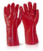 Pvc 14" Gauntlet Red PVCR14