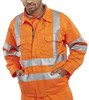 Beeswift Hi-Vis Railspec Jacket Orange Size 52 RSJ52