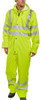 Beeswift Hi-Vis Pu Breathable Coverall Saturn Yellow Size S PUC471SYS