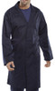 Beeswift Poly Cotton Warehouse Coat Navy Blue Size 36 PCWCN36