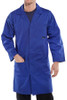 Beeswift Poly Cotton Warehouse Coat Royal Blue Size 50 PCWCR50