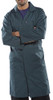 Beeswift Poly Cotton Warehouse Coat Spruce Green Size 34 PCWCS34
