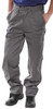 Beeswift Heavyweight Drivers Trousers Grey Size 48 PCT9GY48