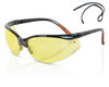 Beeswift High Performance Lens Adjustable Safety Glasses Yellow ZZ0020Y