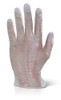 Beeswift Vinyl Gloves Powder Free Clear Size XL VDGPFXL
