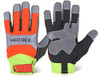 Functional Plus Impact Mechanics Glove Orange / Saturn Yellow Size S MECFS-713S