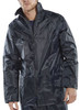 Beeswift Nylon Jacket Navy Blue Size S NBDJNS