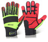 Mecdex Auto Plus Mechanics Gloves Saturnyellow/Black Size 2XL MECAP-622XXL