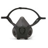 Moldex 7004 Silicone Half Mask Small Black Size S M7004
